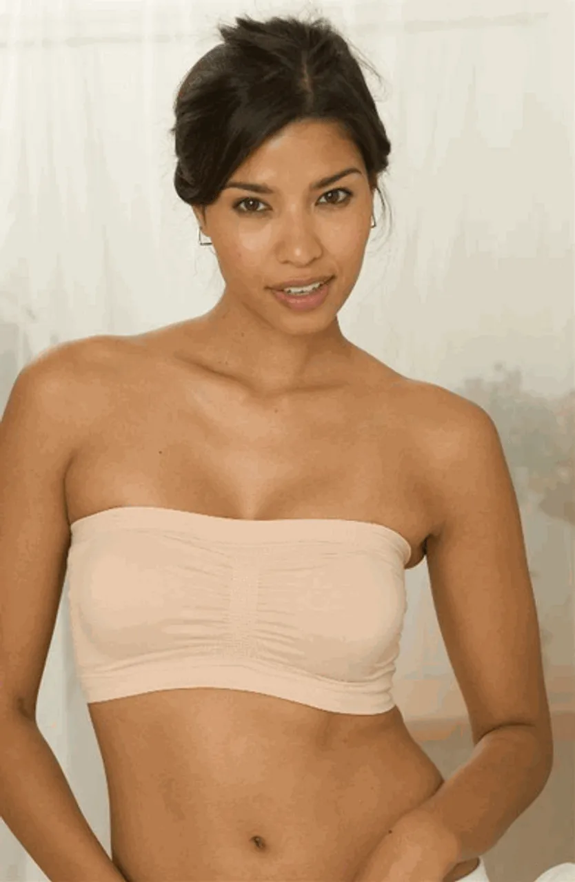 ---------La Leche League International Intimates ------- -----LLLI Seamless Strapless Nursing Bra Black L