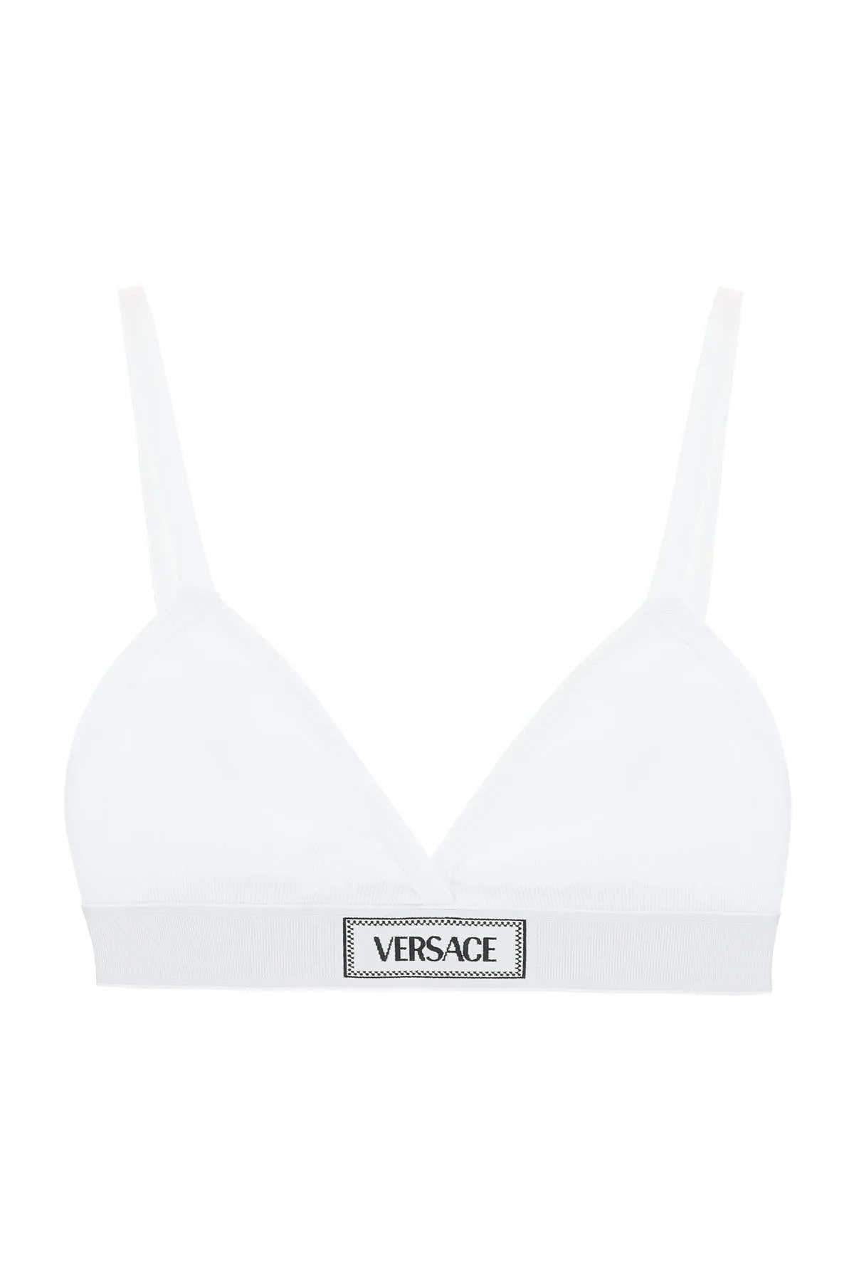 90s logo ribbed bralette 1013503 1A09551 WHITE