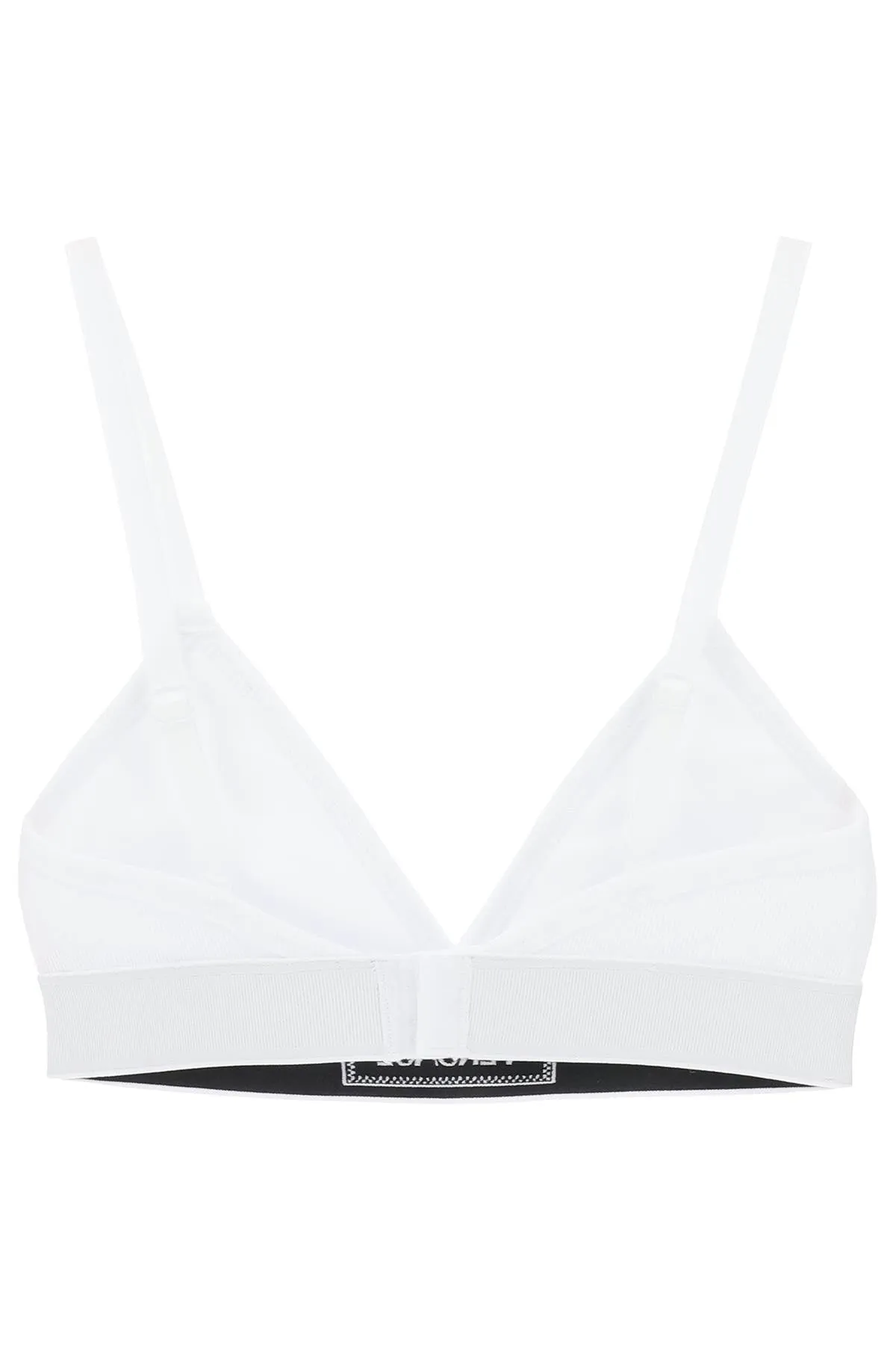 90s logo ribbed bralette 1013503 1A09551 WHITE