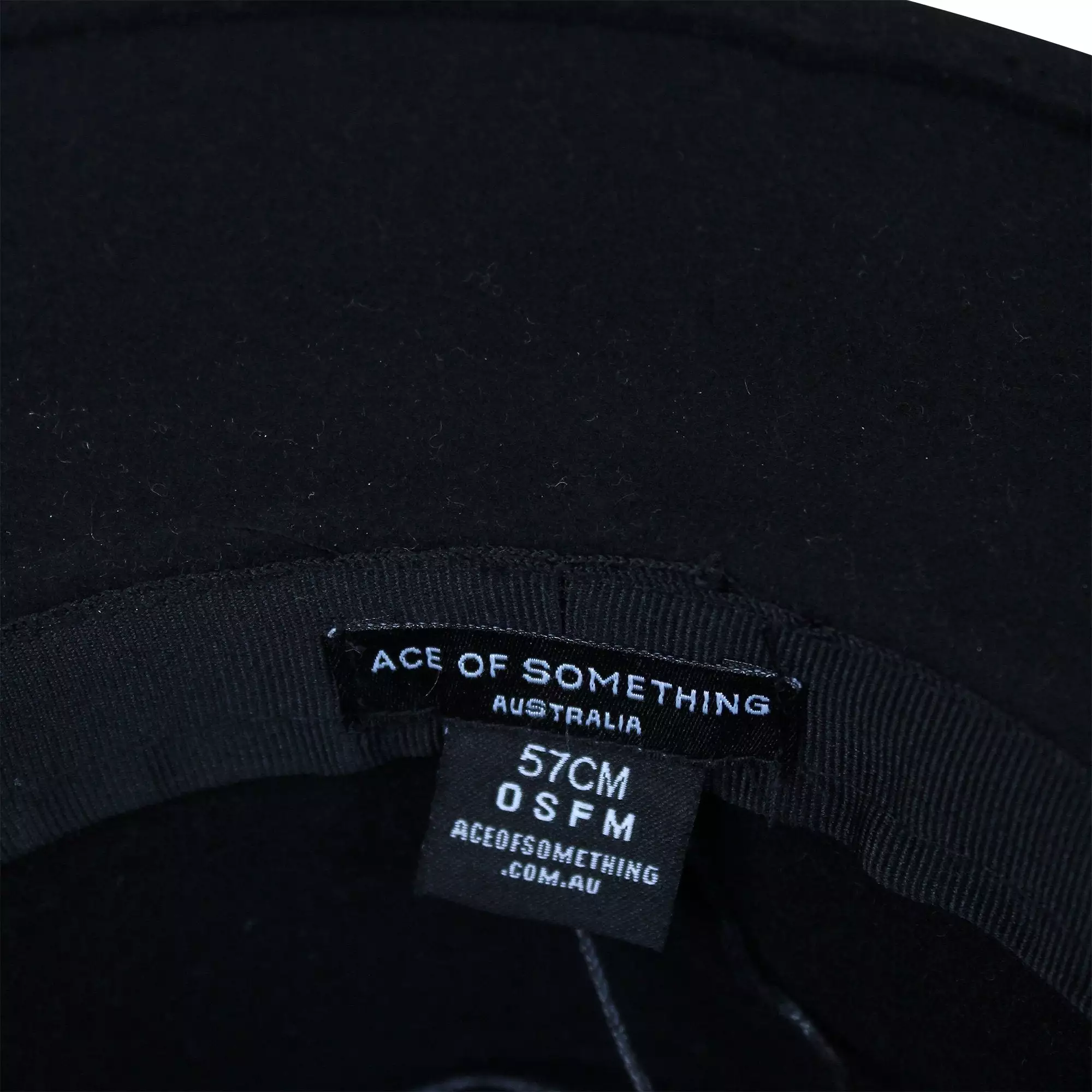 Ace of Something Oslo Black Fedora Hat