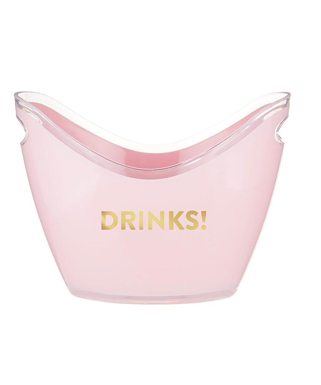 Acrylic Beverage Bucket - Drinks