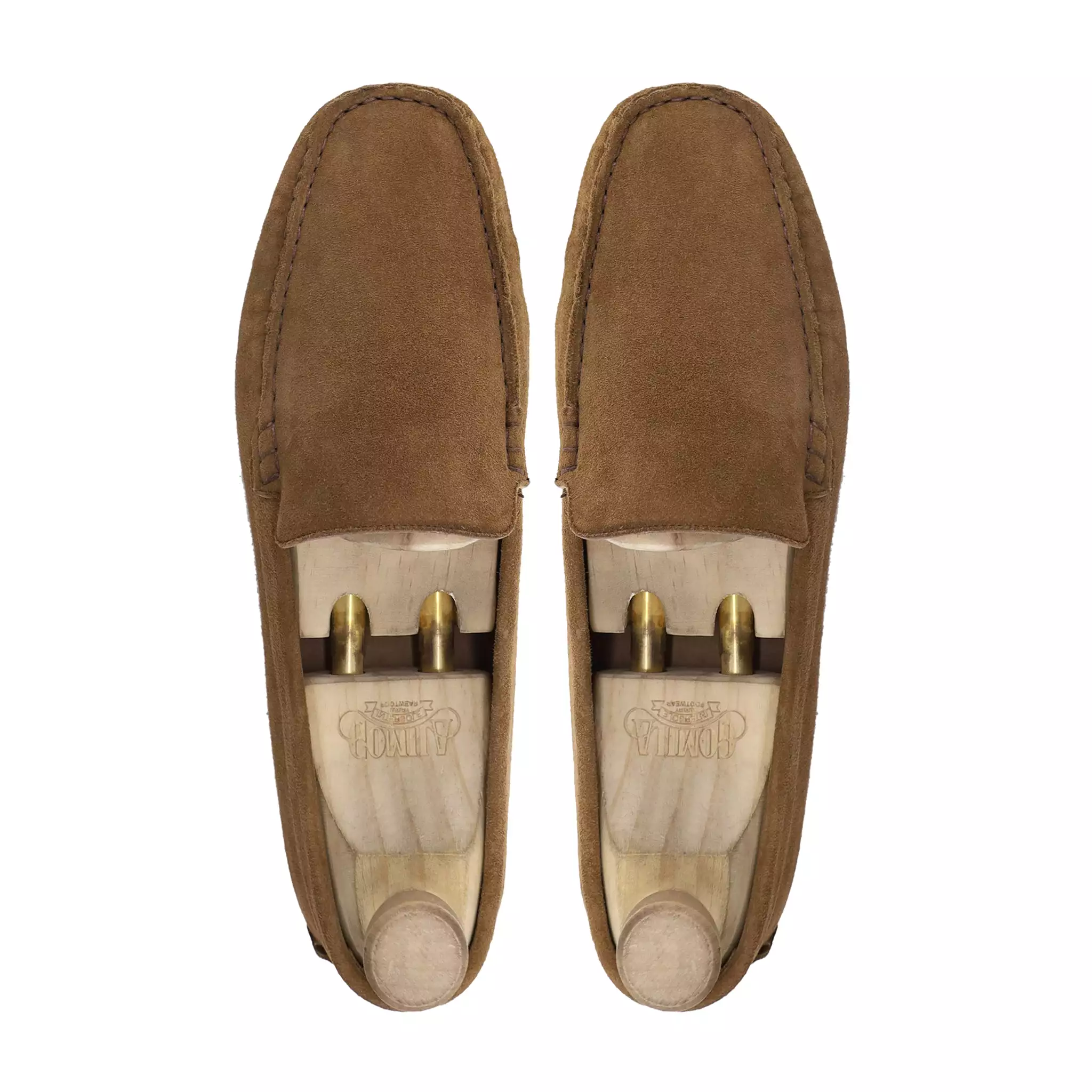 ADELA - LIGHT BROWN SUEDE DRIVER