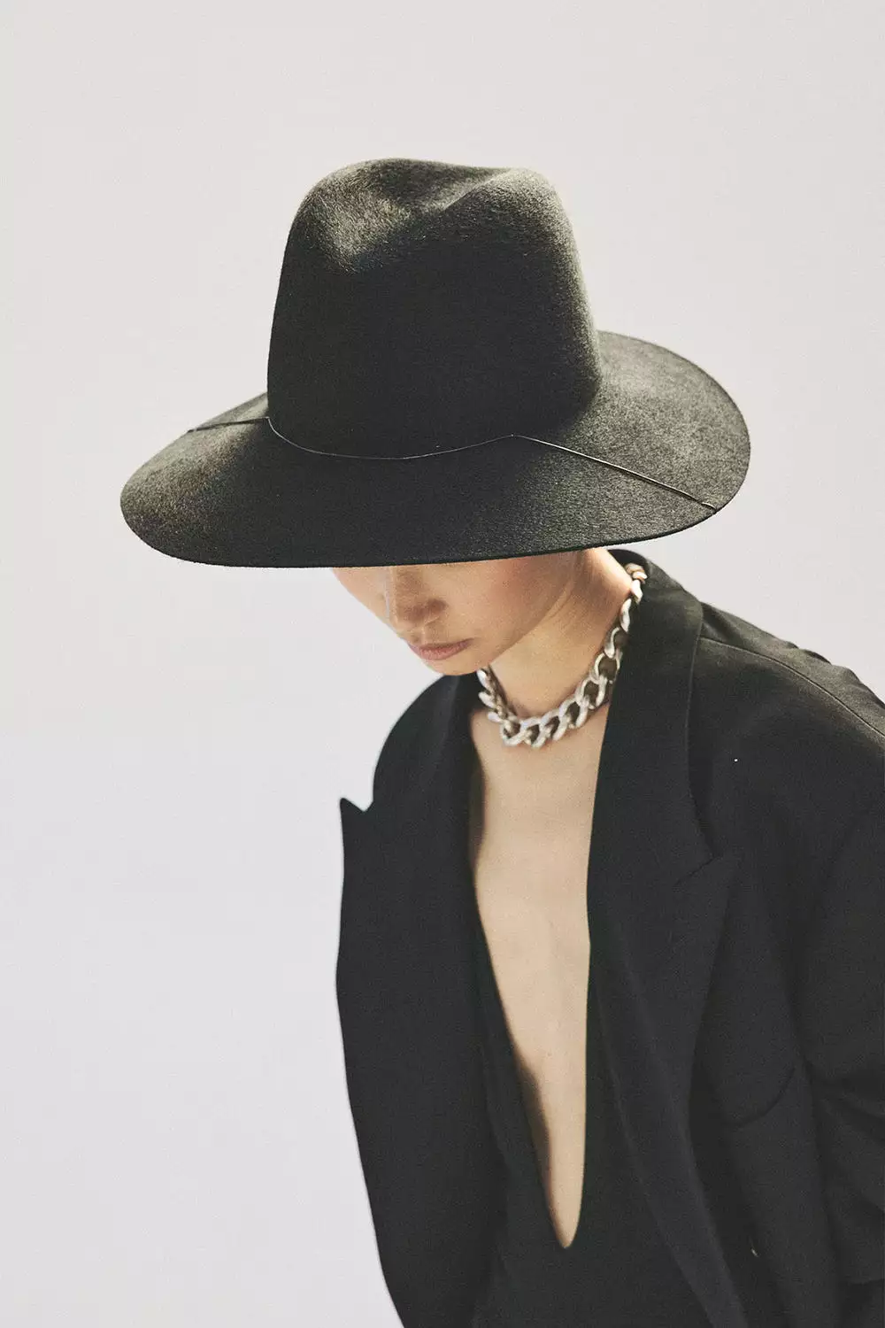 Adelaide Fedora Hat in Black