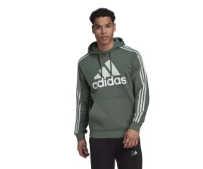 adidas Men’s Essentials Fleece 3 Stripes Logo Hoodie