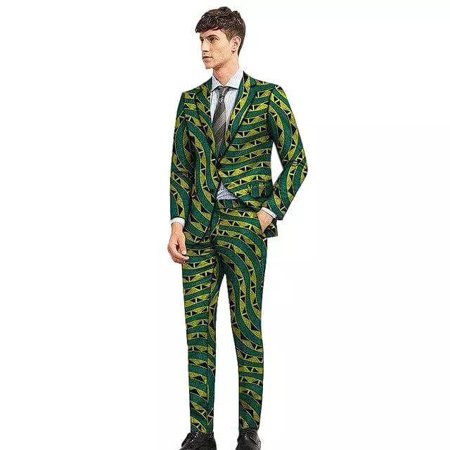 African Print Suit