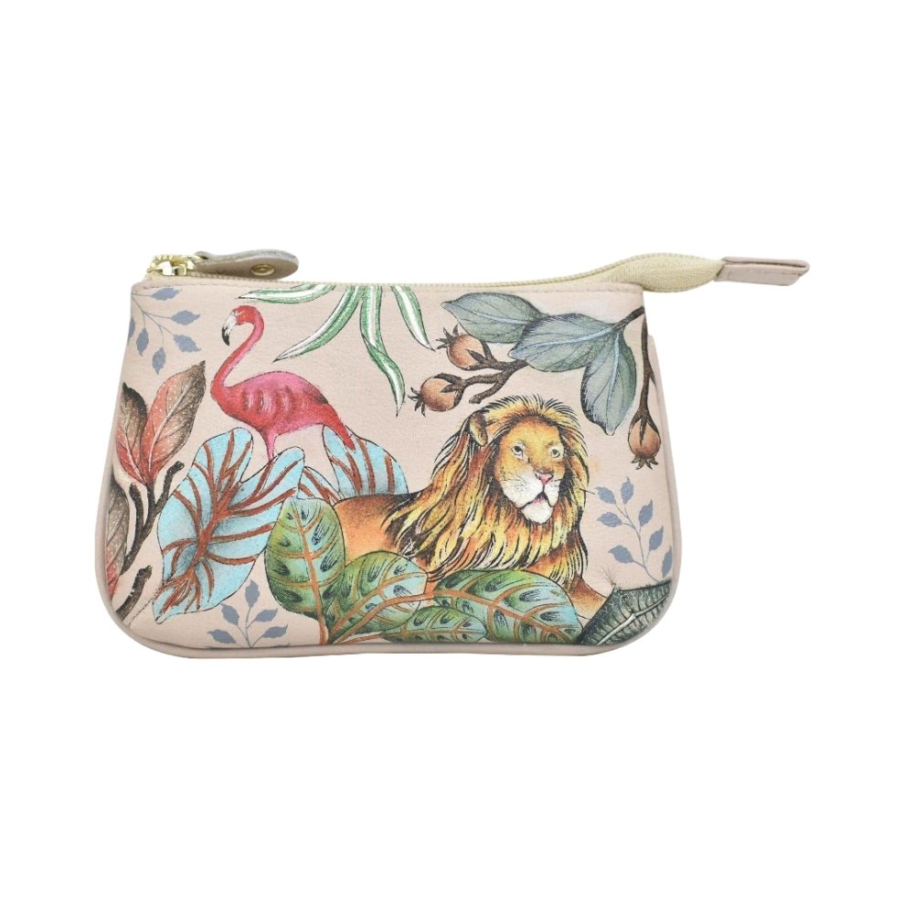 Anuschka Medium Zip Pouch 1107 - African Adventure