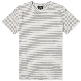 A.P.C. Paolo Stripe T-ShirtWhite