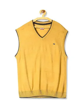 Arrow Sports Sleeveless Tipped Sweater