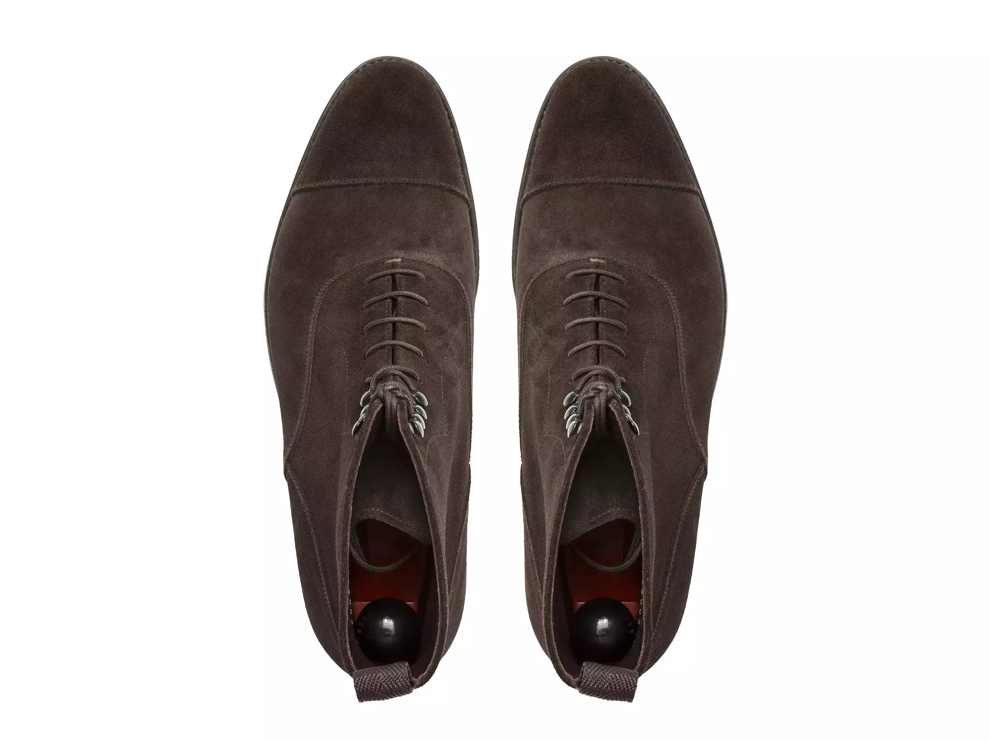 Ashworth - MTO - Dark Brown Suede - TMG Last - City Rubber Sole