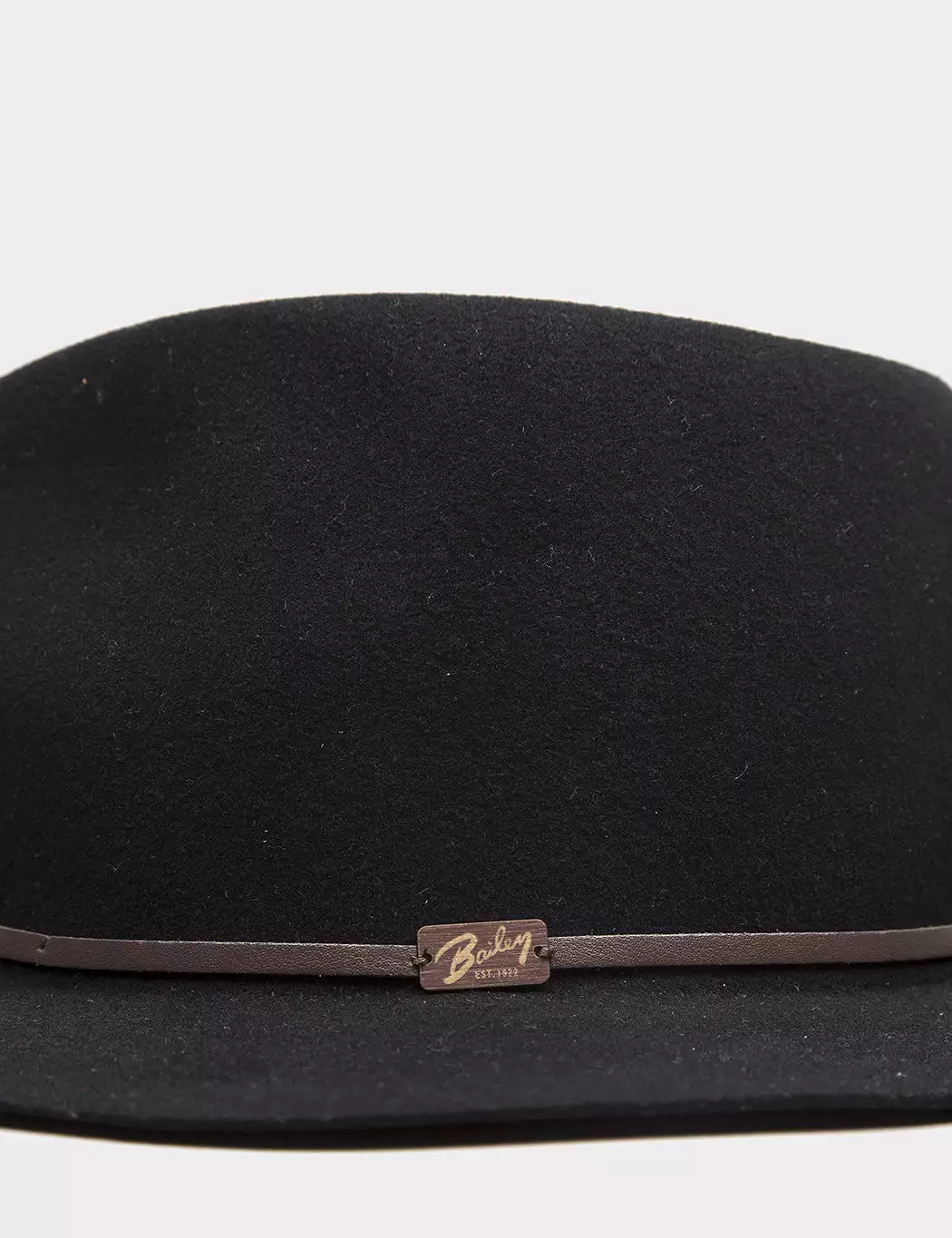 Bailey Jackman Unstructured Fedora Hat - Black