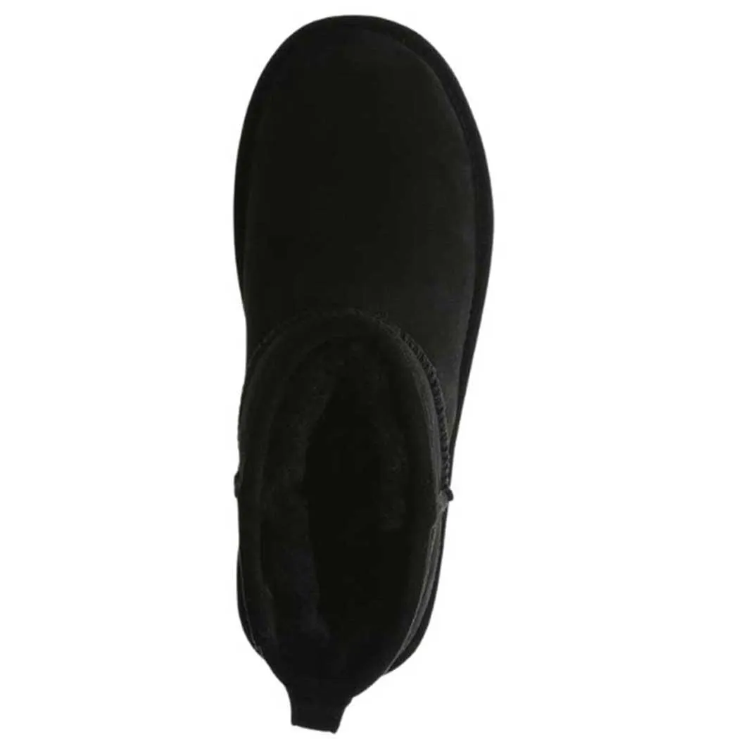 Bearpaw Shorty Boot Black (Women's)