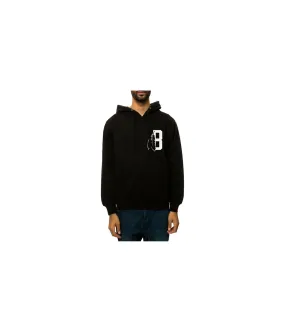 Black Scale Mens The Feather B Logo Hoodie Sweatshirt, TW2