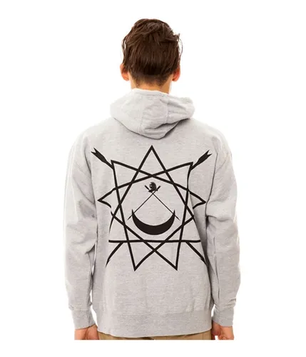 Black Scale Mens The Pyrex Vision Zip Up Hoodie Sweatshirt, TW2