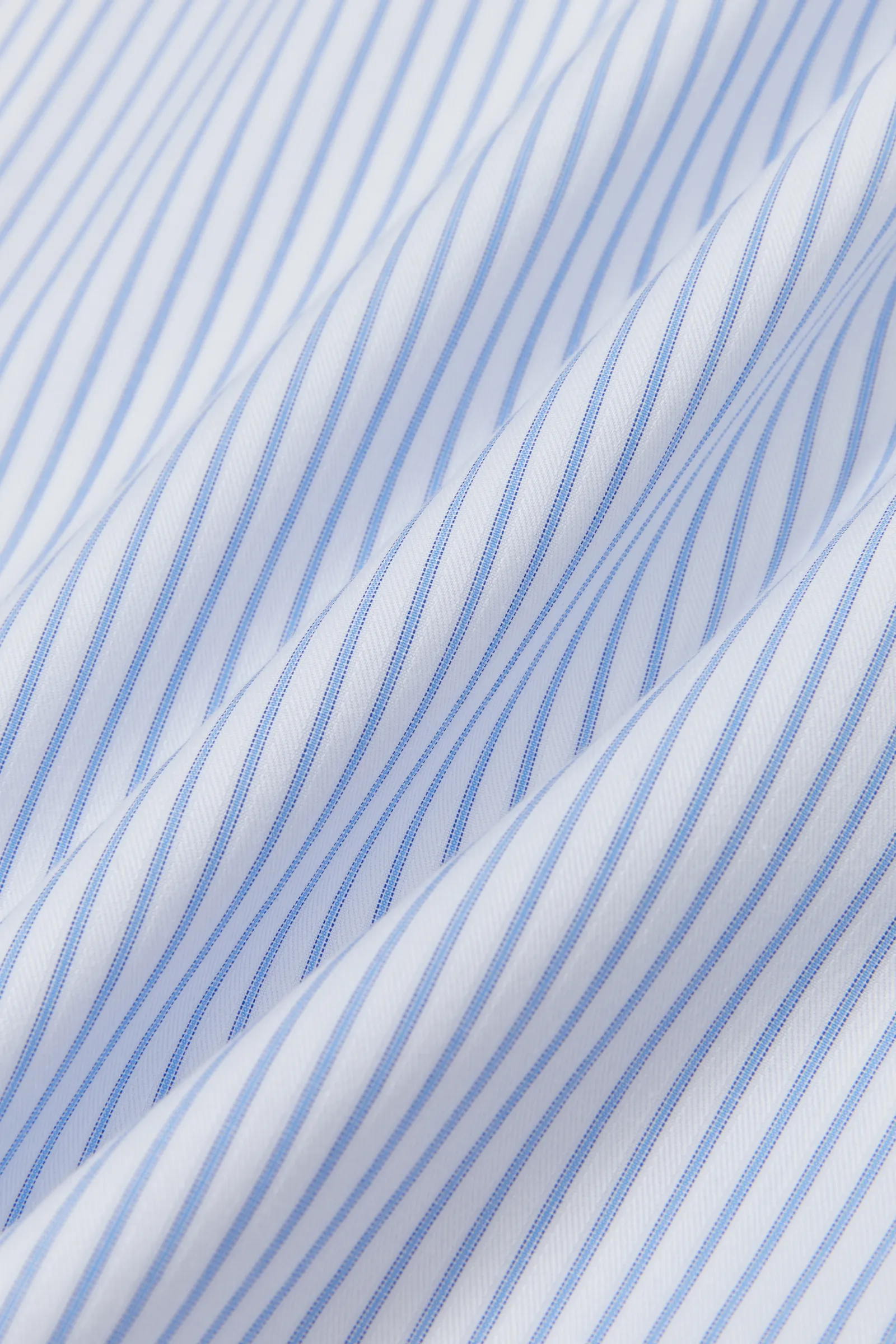 Bradford Blue Stripe Lucious Non-Iron Shirt