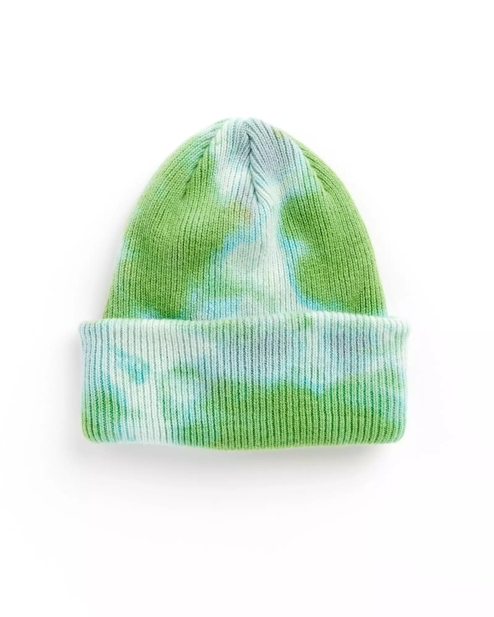 Cashmere Beanie in Tie Dye