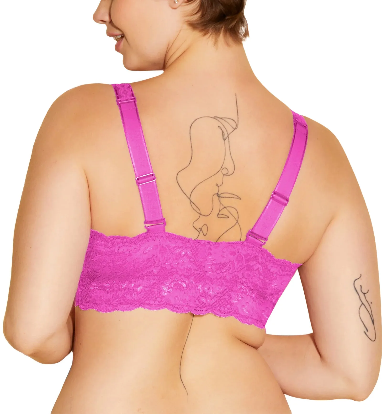 Cosabella NSN SUPER CURVY Sweetie Bralette (NEVER1340) - Cape Fuchsia