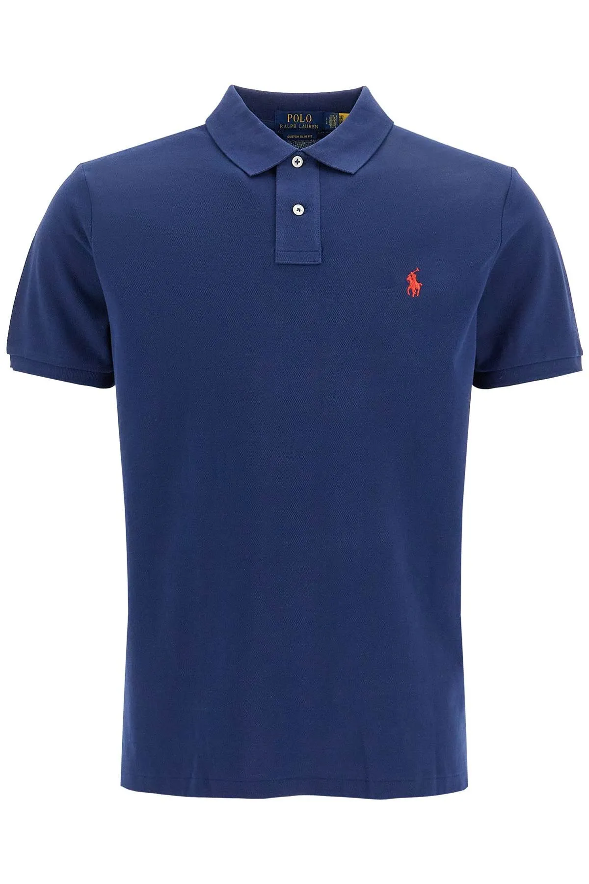 custom slim fit short sleeve polo shirt