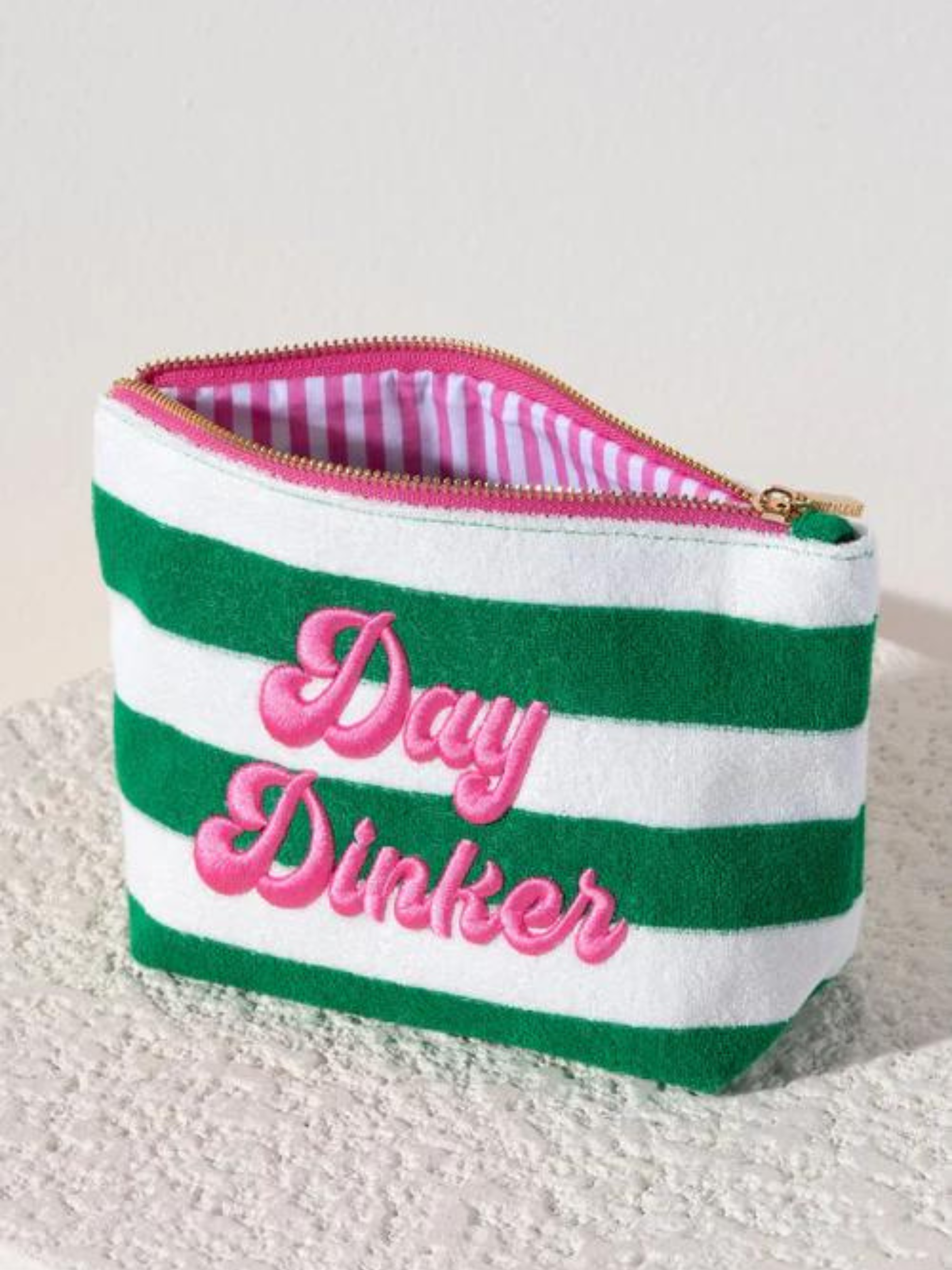 Day Dinker Zip Pouch Green