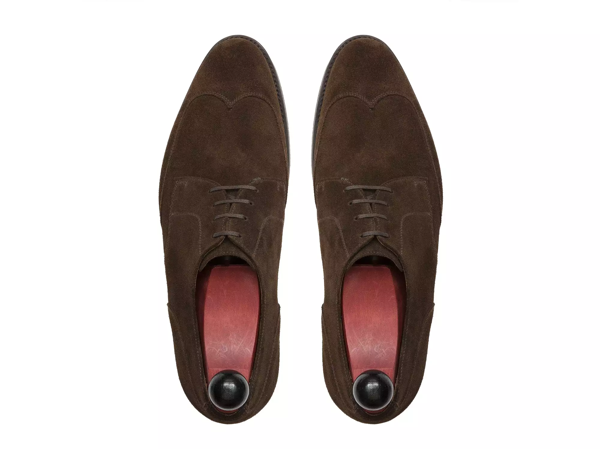 Dayton - MTO - Dark Brown Suede - TMG Last - City Rubber Sole