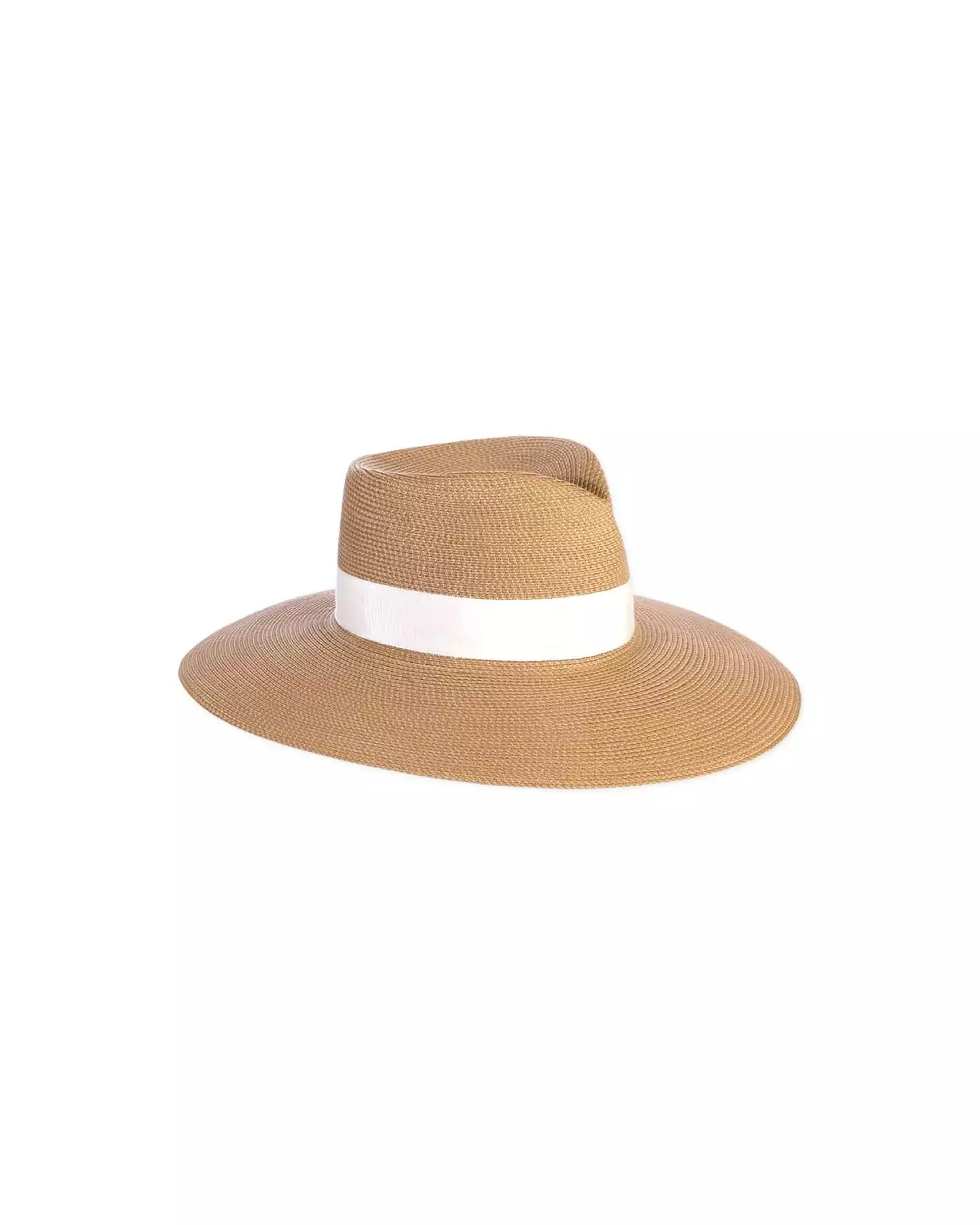 Eric Javits DAPHNE FEDORA HAT - PEANUT/WHITE