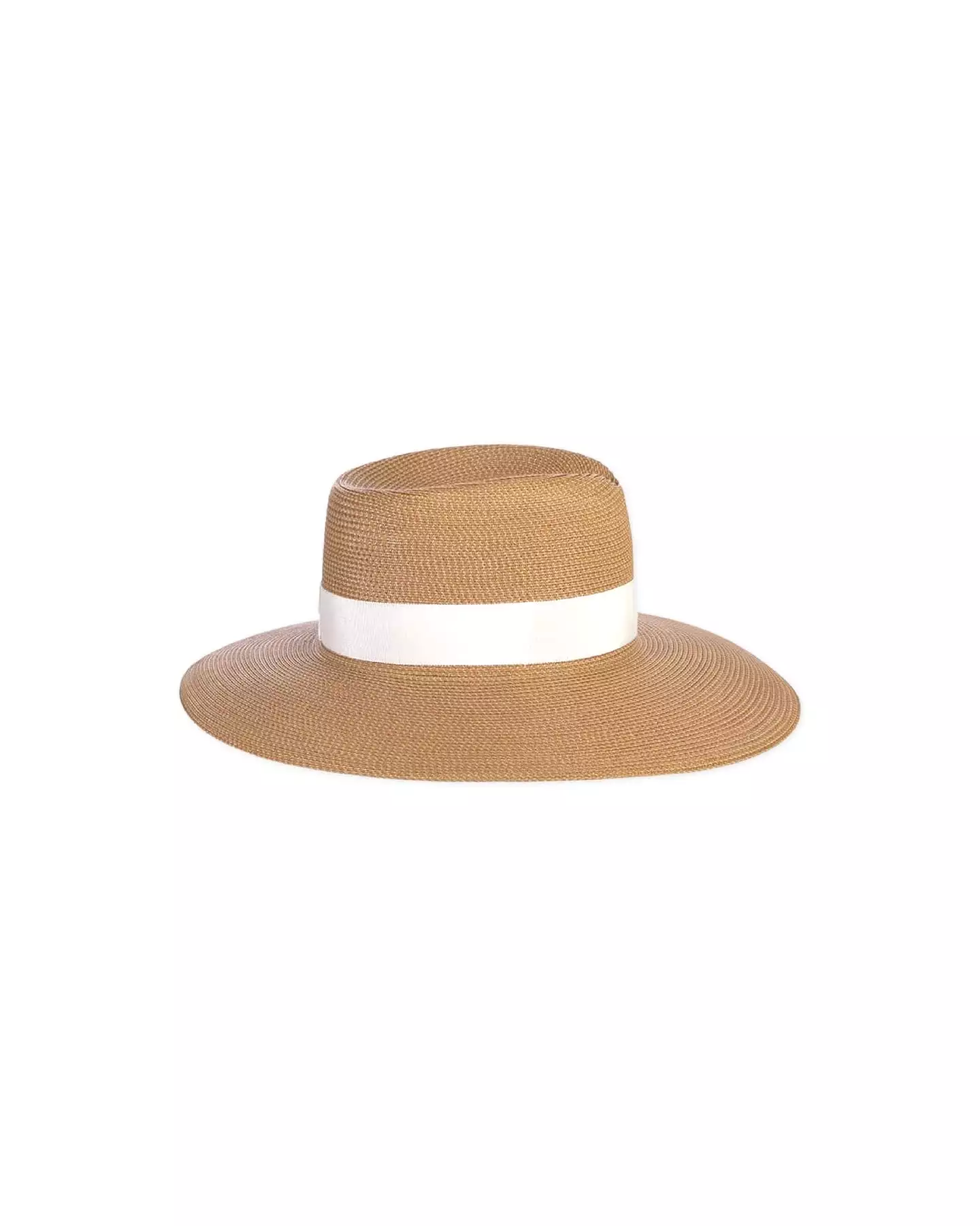 Eric Javits DAPHNE FEDORA HAT - PEANUT/WHITE