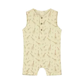 Ettie+H Latte Guitars Romper