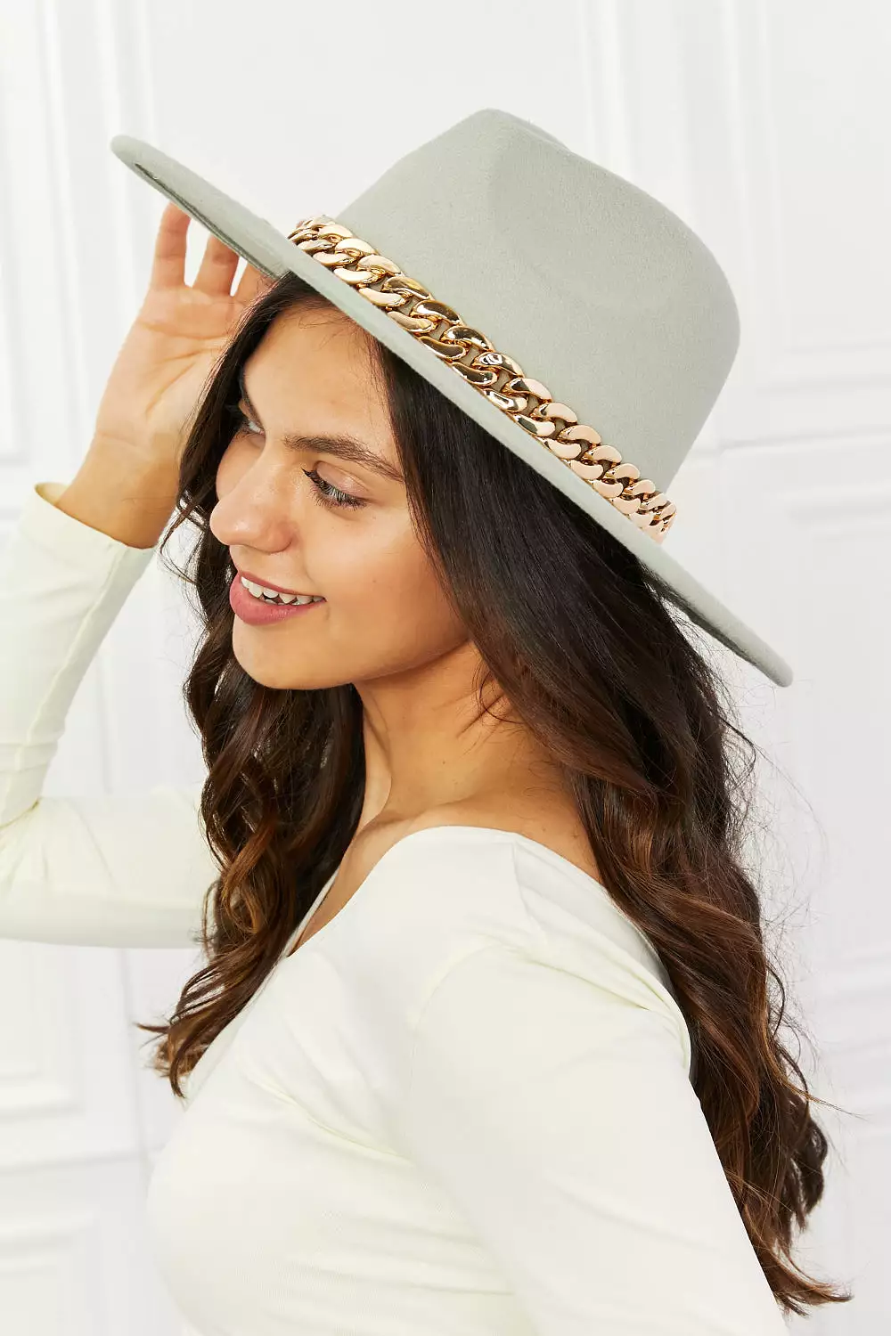 Fame Keep Your Promise Fedora Hat in Mint