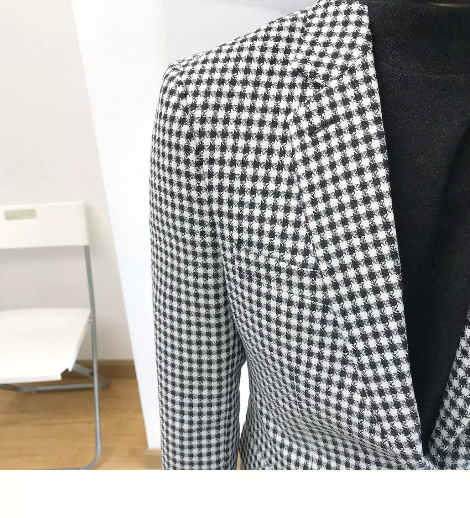 Federico Houndstooth Prom Suit