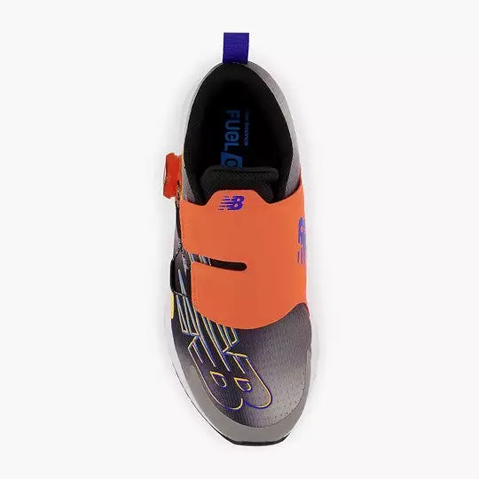 FuelCore Kid's Reveal BOA Trainer - Black with Orange and Blue