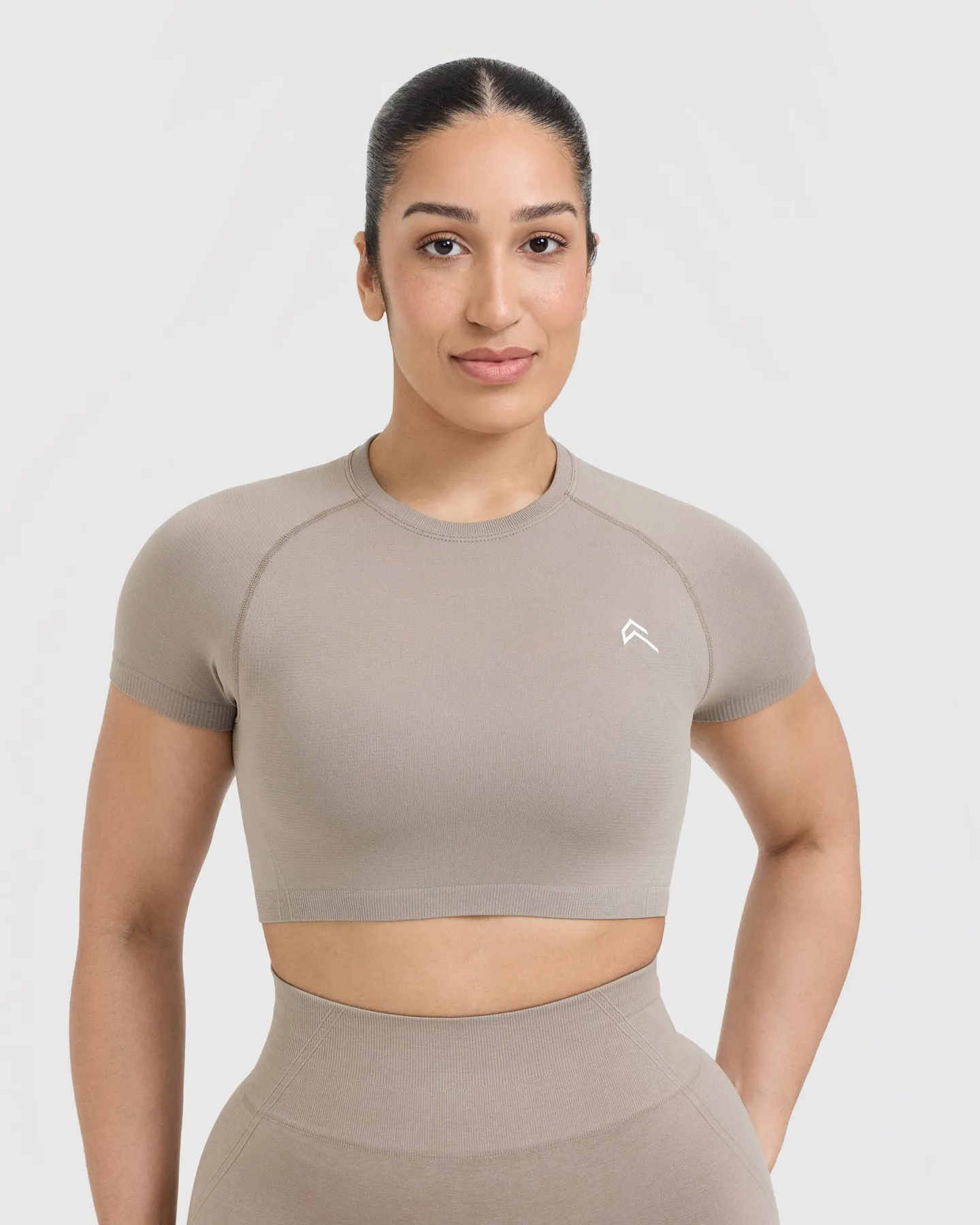 Go To Seamless Fitted Crop Top | Minky