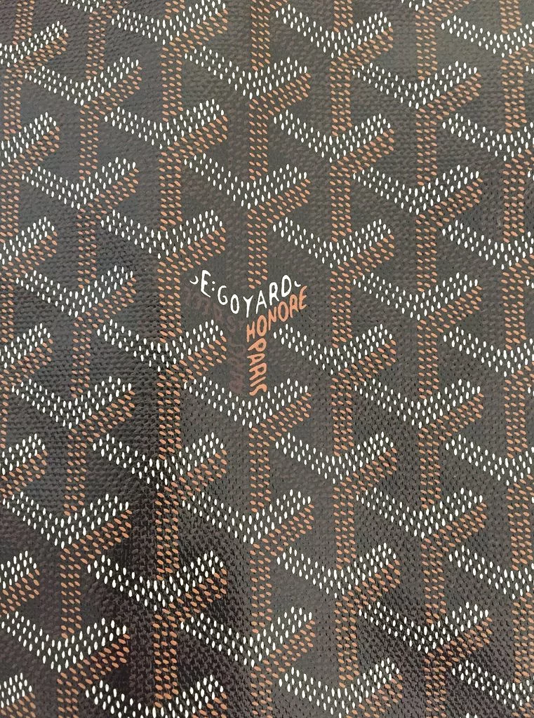 Goyard St. Louis Black with Tan Trim PM (NWT)