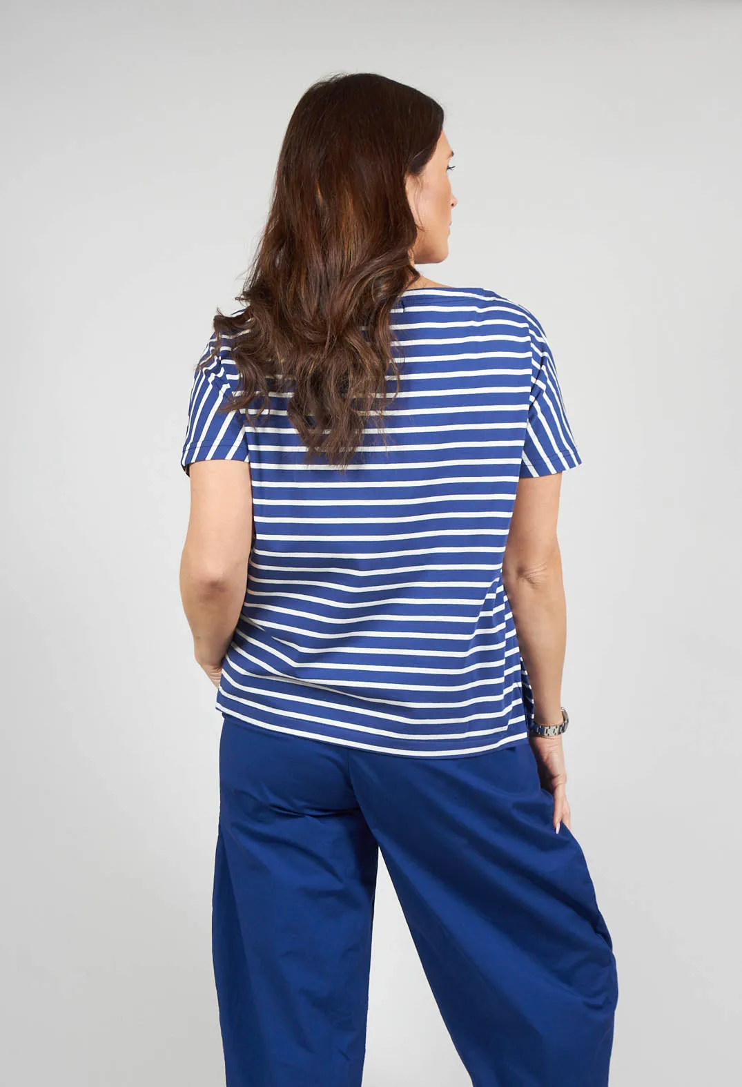 Ibisco R Stripe T-Shirt in Officina