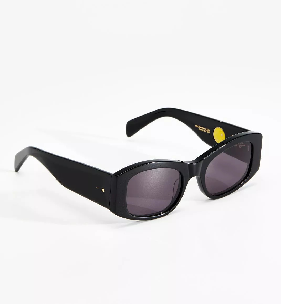 Illuminate Bio-Acetate Sunglasses - Black with Smoke Lens