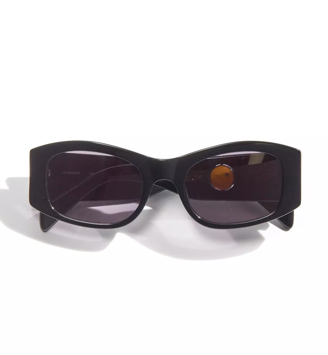 Illuminate Bio-Acetate Sunglasses - Black with Smoke Lens