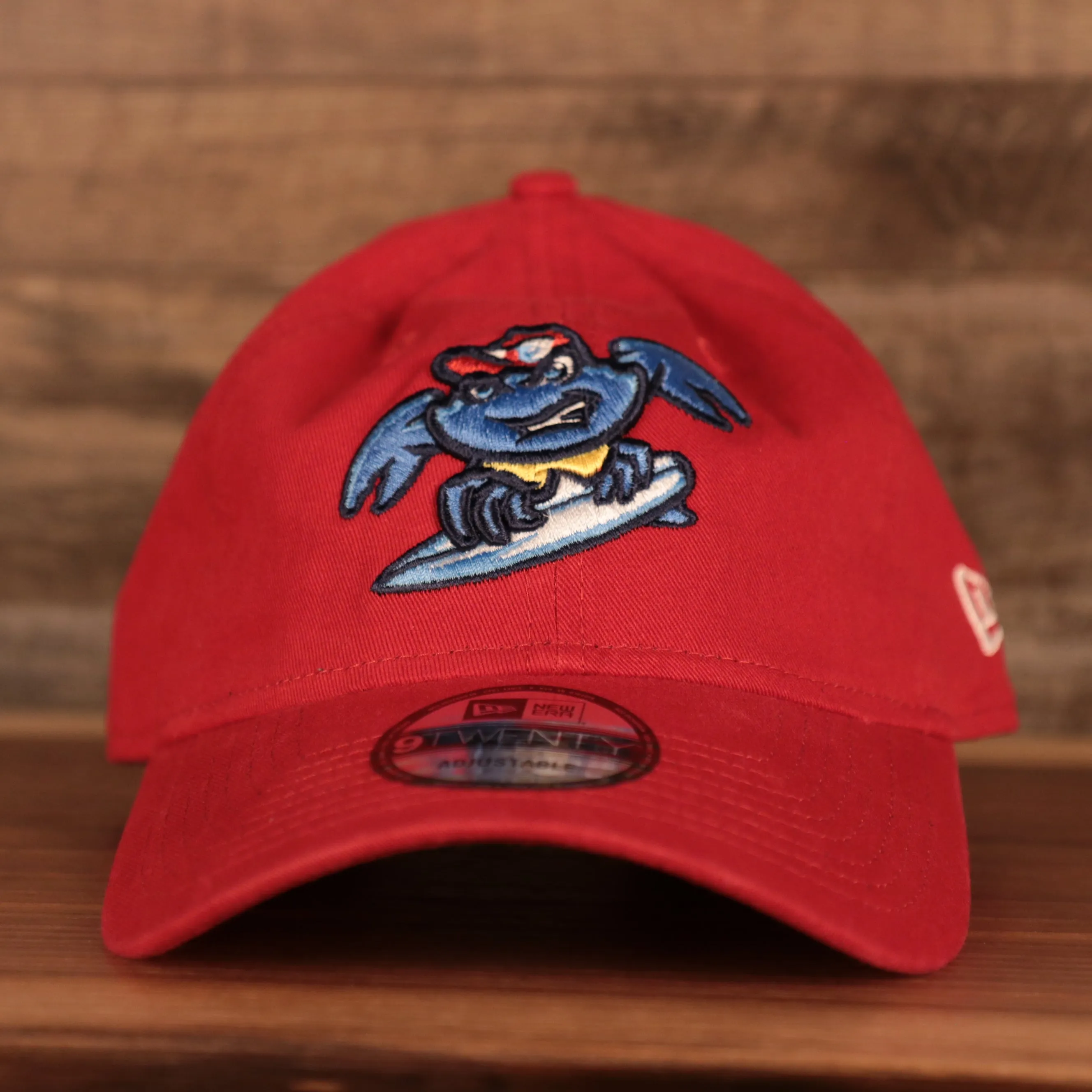 Jersey Shore BlueClaws 9Twenty Dad Hat | Lakewood Blue Claws Hat | New Era, Red