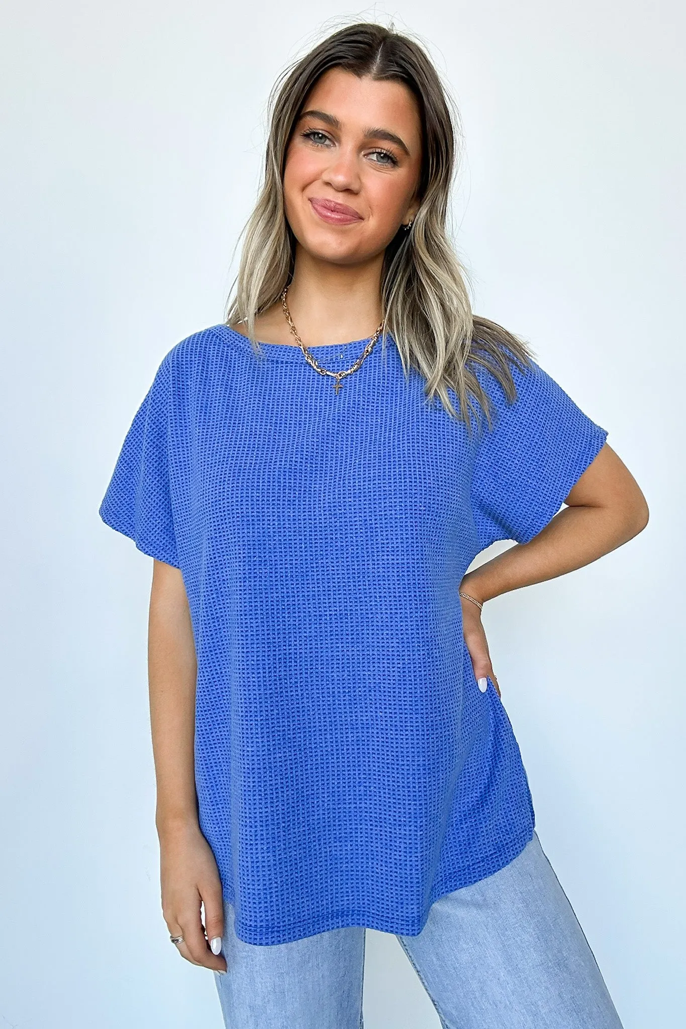 Kailah Dolman Sleeve Relaxed Top