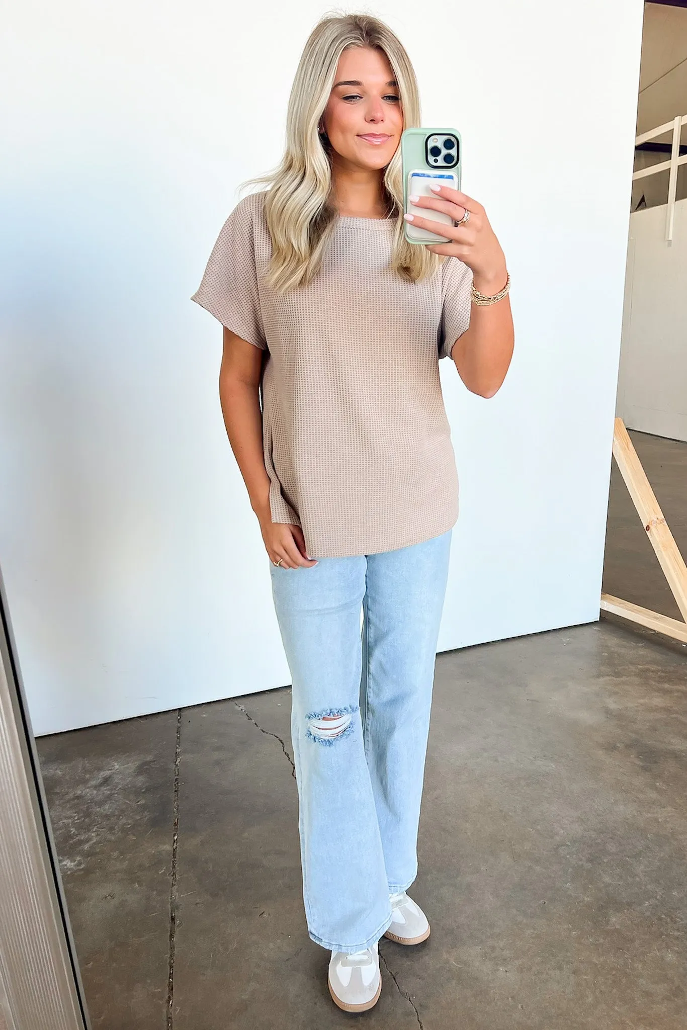 Kailah Dolman Sleeve Relaxed Top