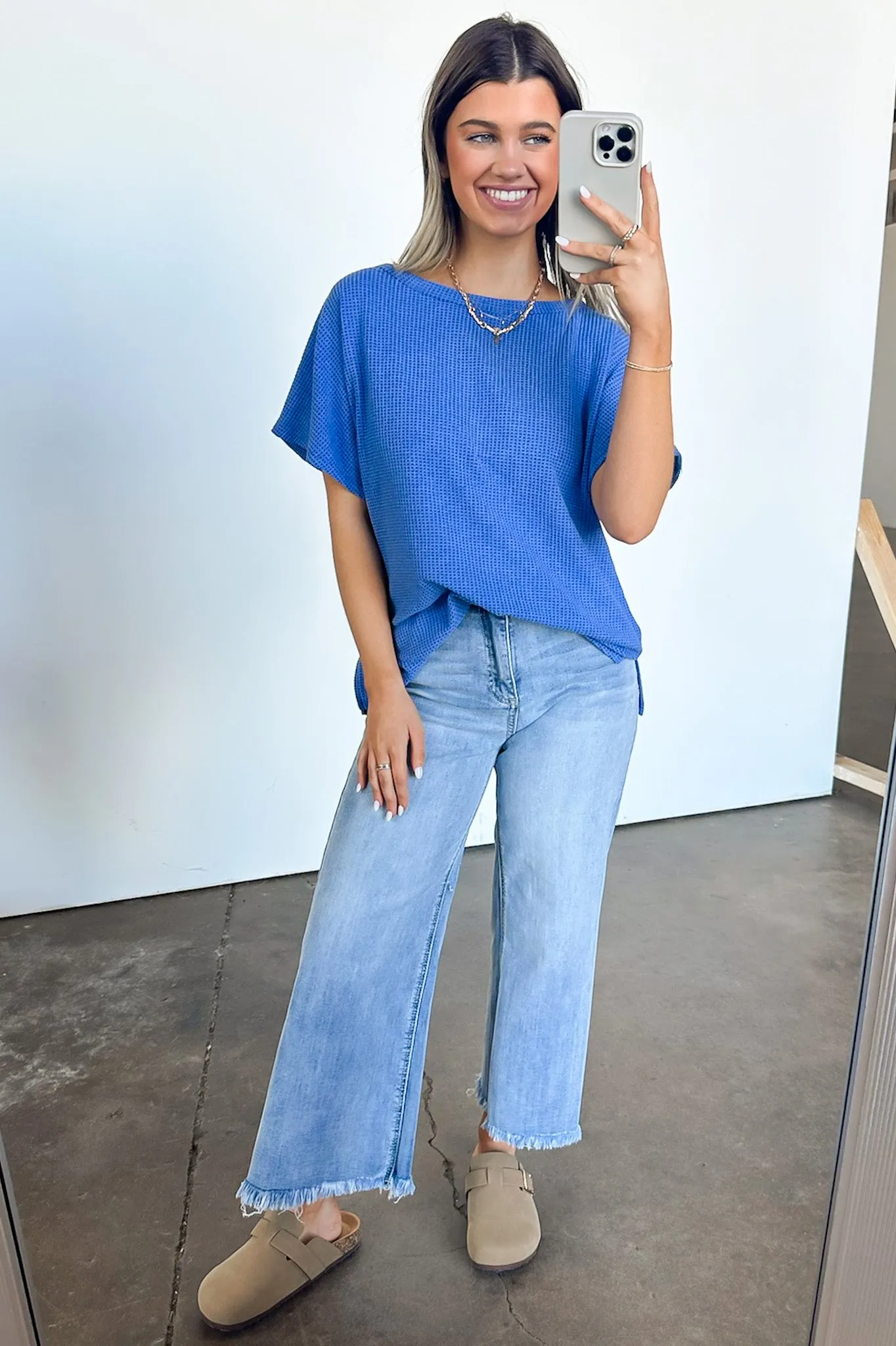 Kailah Dolman Sleeve Relaxed Top