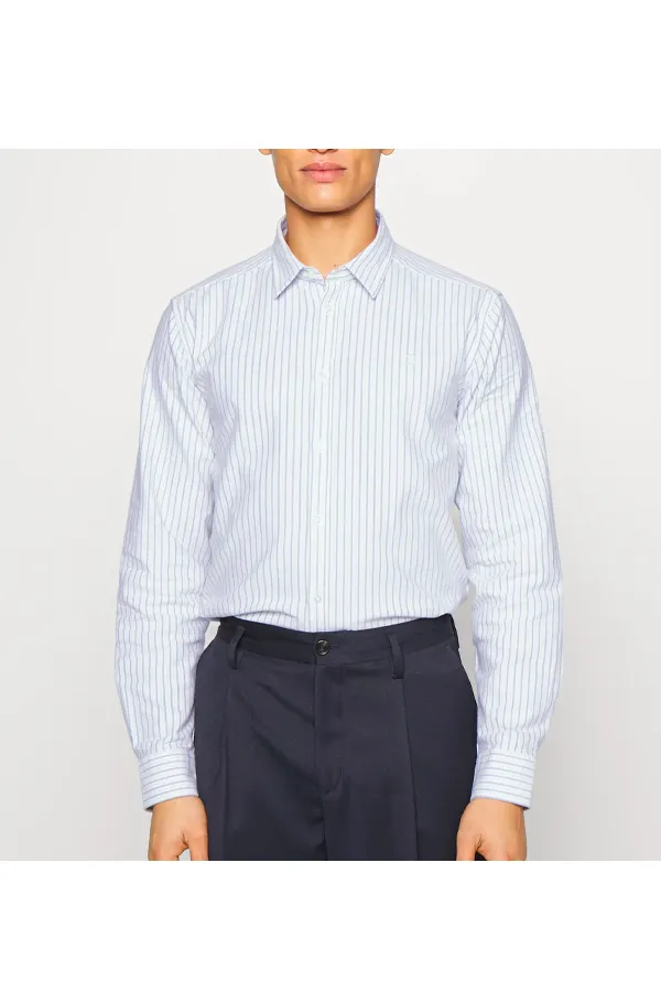 Les Deux Oxford Christoph Shirt Stripe