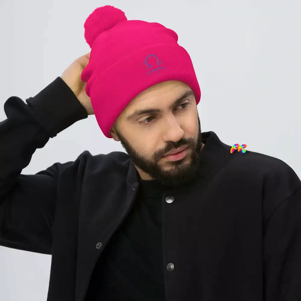 Libra Pom-Pom Beanie