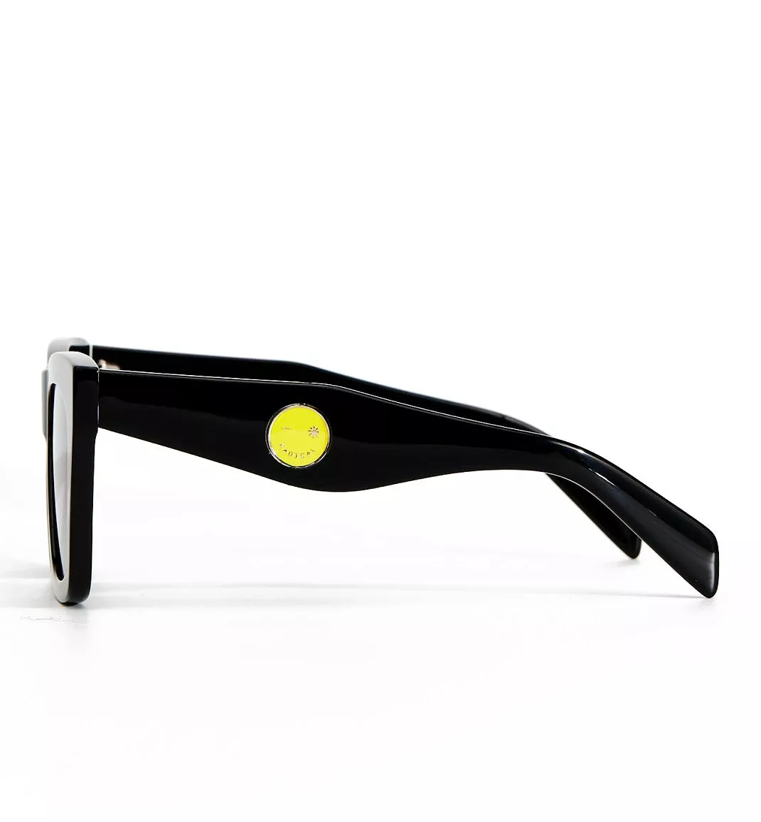 Light Lover Bio-Acetate Sunglasses - Black with Smoke Lens