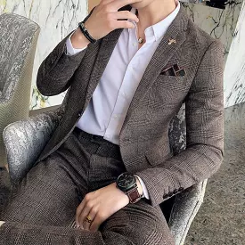 Lino Two Piece Formal Business Suit