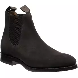 LOAKE Chatsworth Chelsea boot- Dark Brown Suede