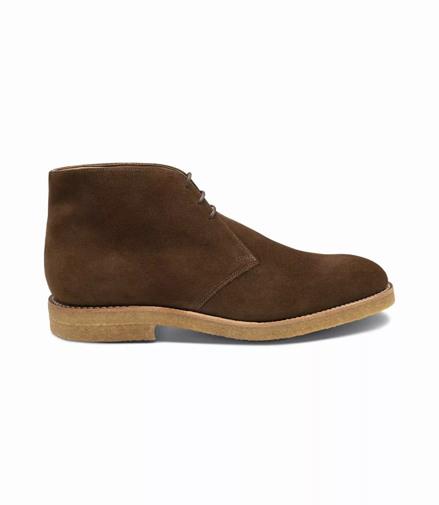 LOAKE Rivington Chukka Boot - Brown Suede