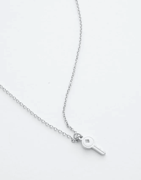 Magic Charm Key Necklace (Silver)