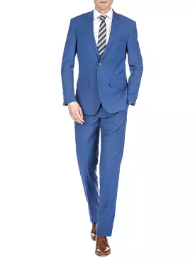 Men's Traveler Check Slim Fit Suits