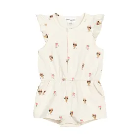 Miles The Label - Flower Princesa Romper