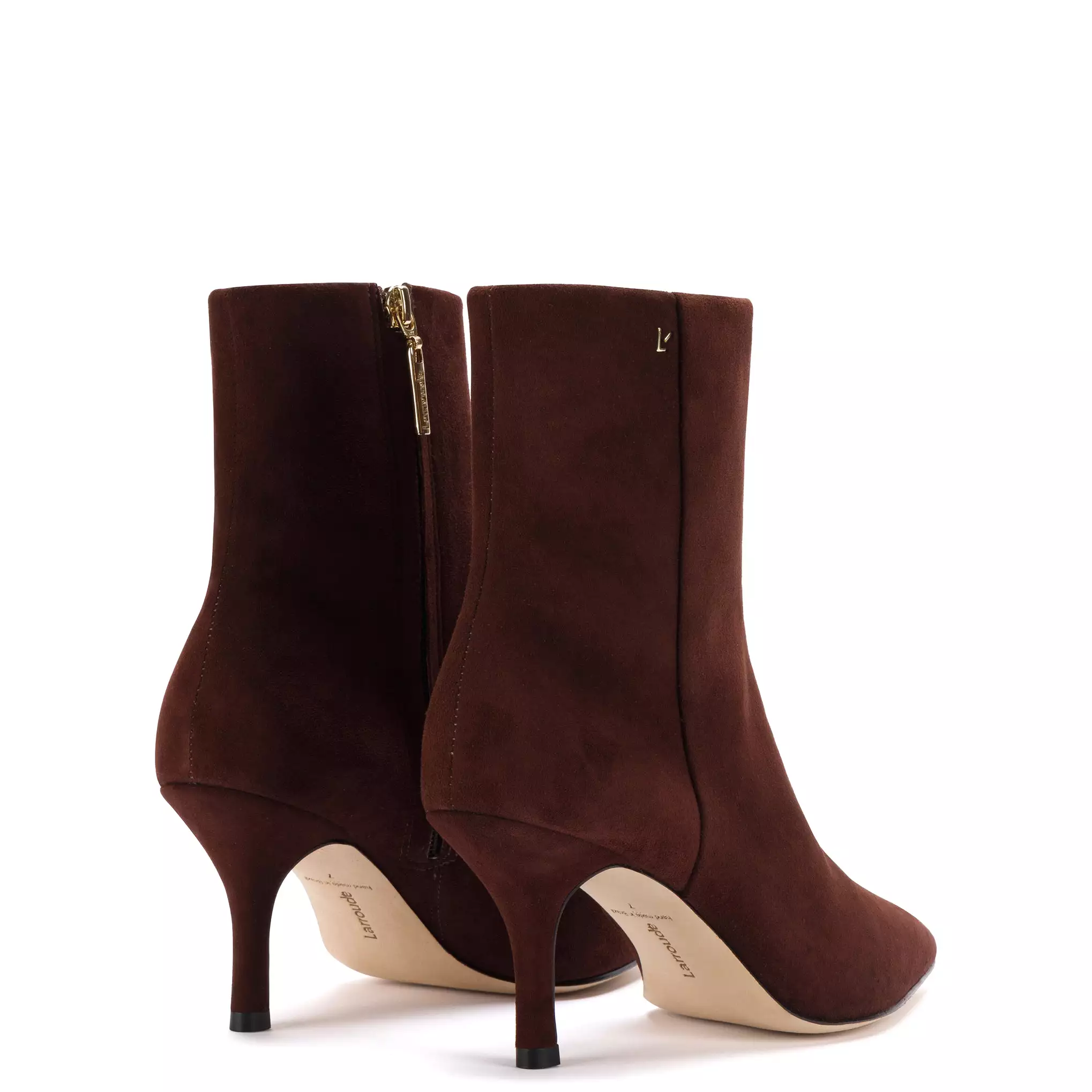 Mini Kate Boot In Brown Suede