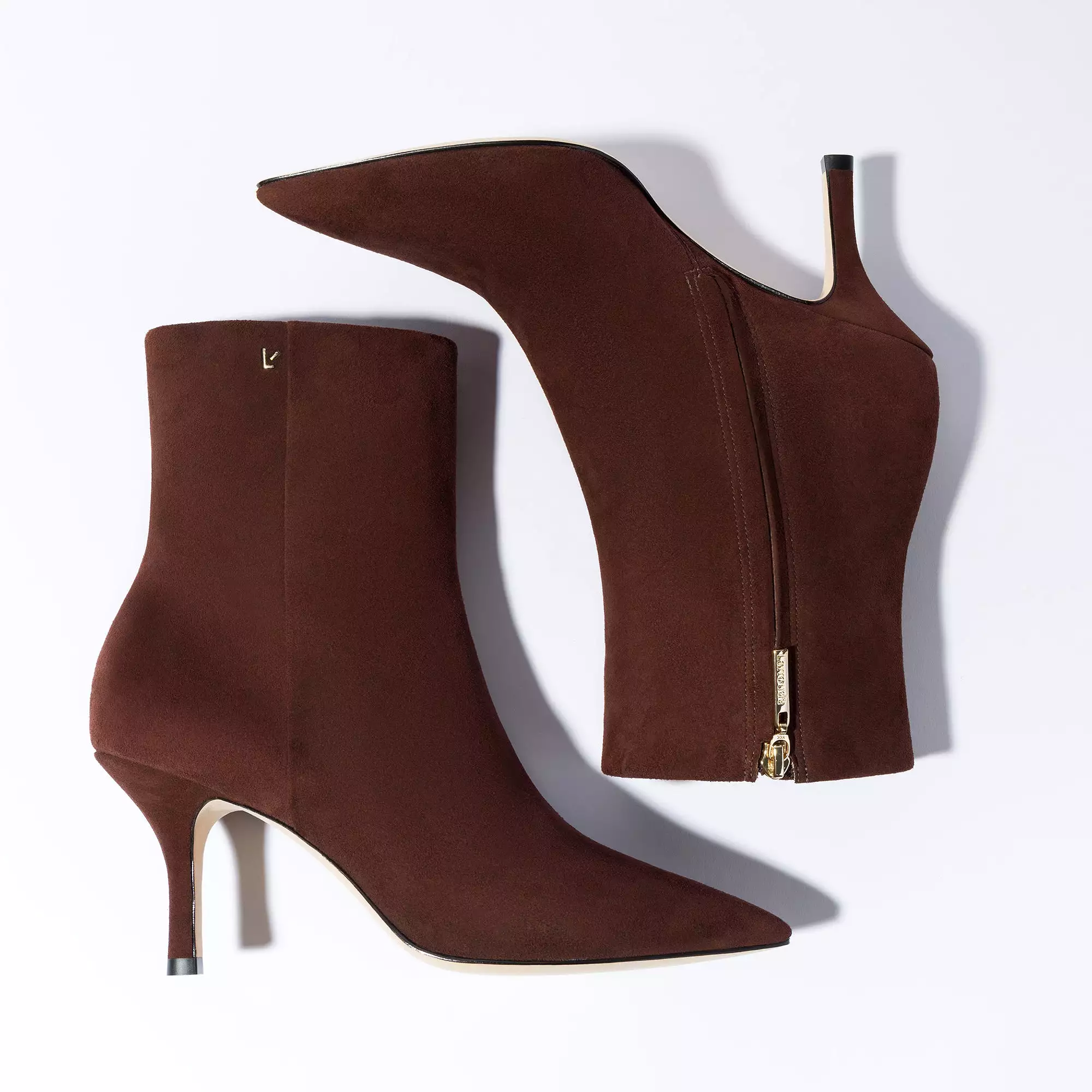 Mini Kate Boot In Brown Suede