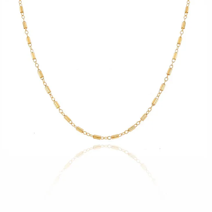 Mod + Jo Mon Cheri Shorty Necklace in Gold